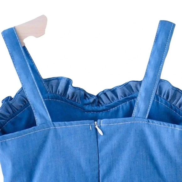 2T Pink Tule Tank Dress with Hat - Picture 7 of 7